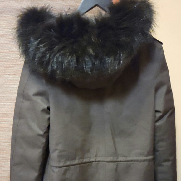 Mackage **NEW** woman s XXS w Tags Army green PARKA "RENA" weatherproof - Picture 7 of 9